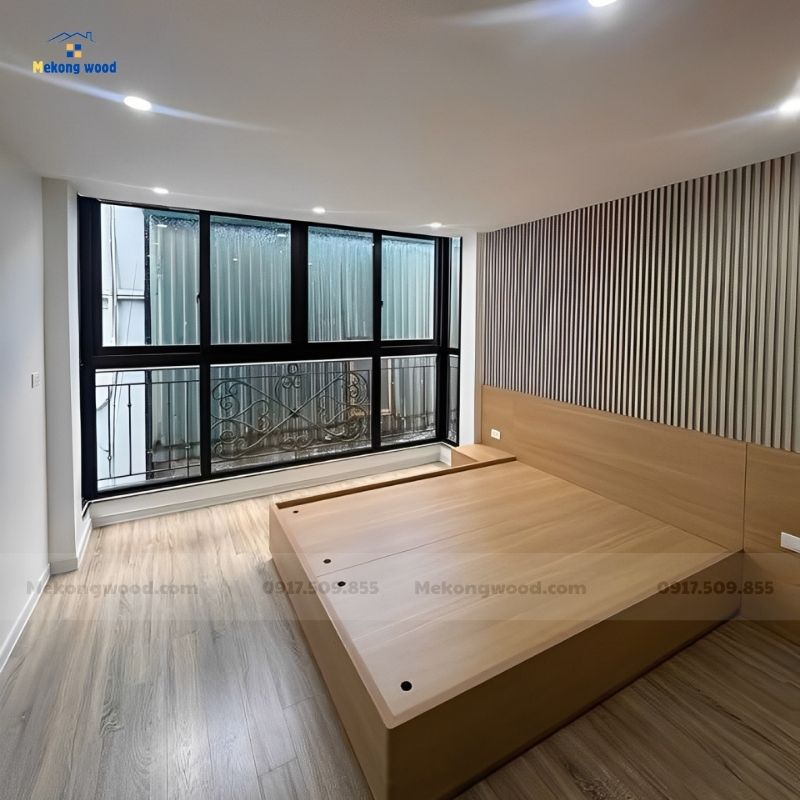 mekongwood đã hoàn thành 2 phòng ngủ tại ĐỒNG THÁP