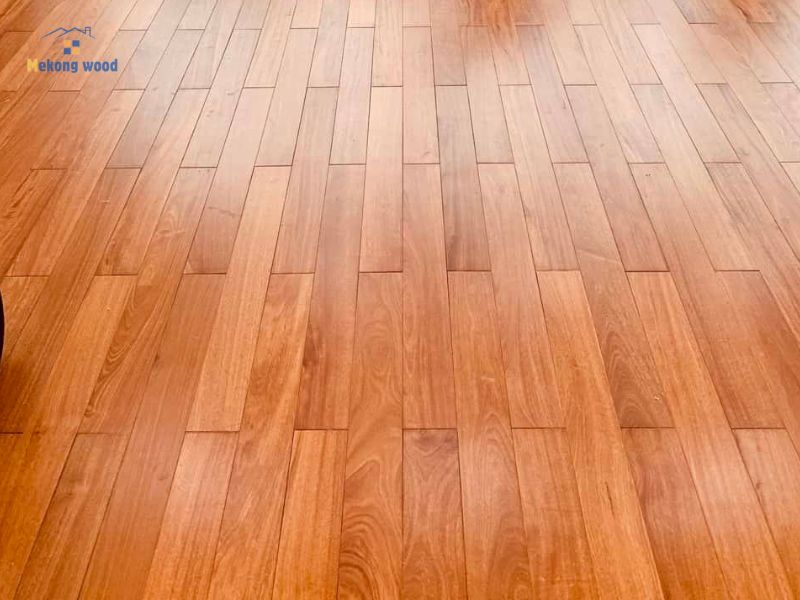 sàn gỗ gõ đỏ cao cấp
