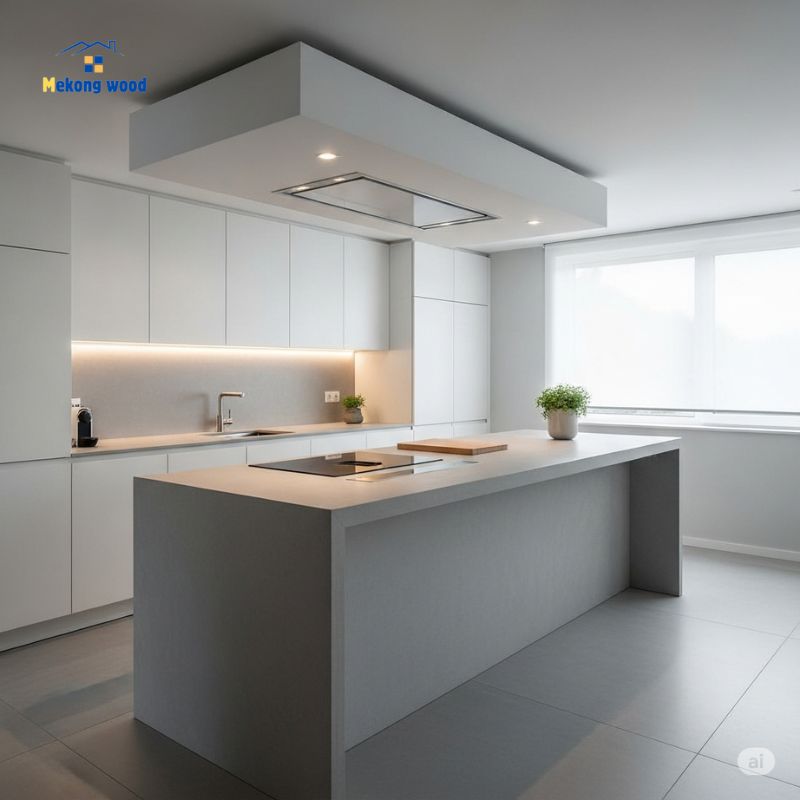 phong cách thiết kế phòng bếp minimal