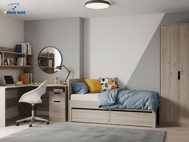 hình ảnh phòng ngủ 14m2