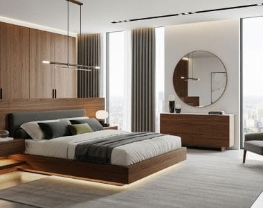 thiết kế phòng ngủ đẹp tại Mekongwood