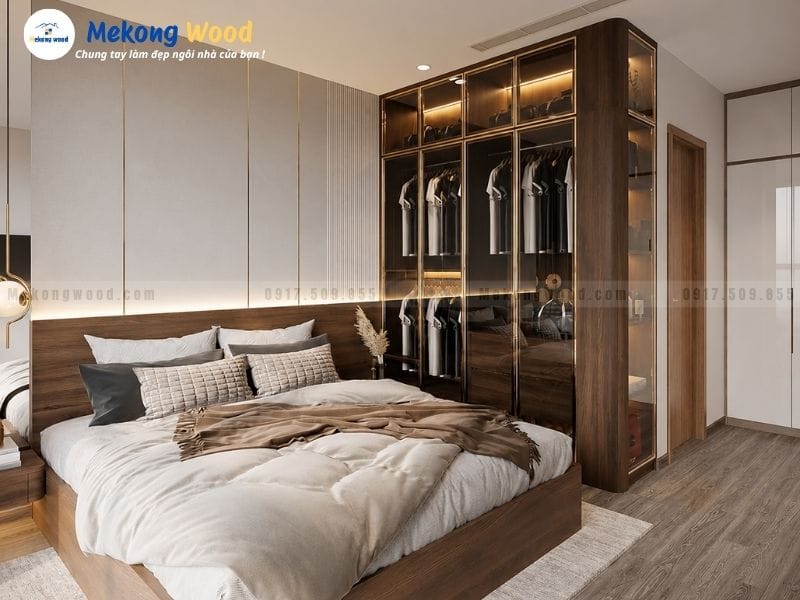 Mẫu thiết kế và trang trí phòng ngủ hiện đại tối ưu diện tiesc phòng