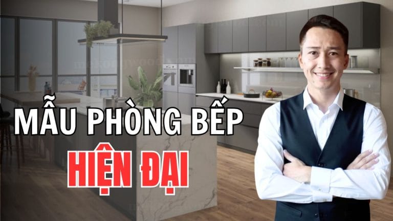video các mẫu thiết kế phòng bếp hiện đại