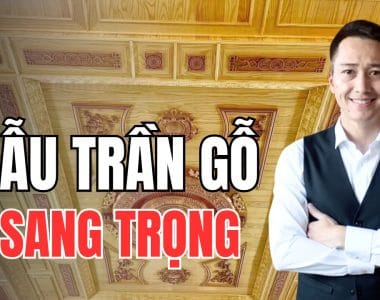 video các mẫu trần gỗ sang trọng và cao cấp