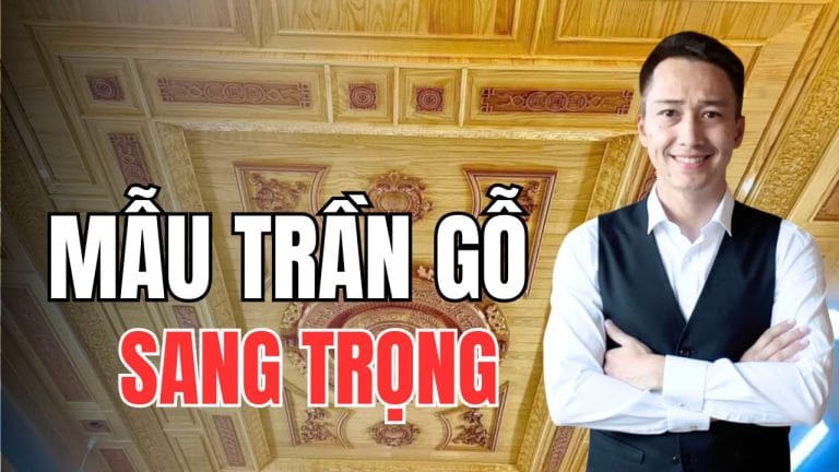 video các mẫu trần gỗ sang trọng và cao cấp