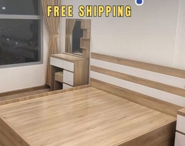 bộ giường tủ bàn trang điểm giá 13-18 triệu