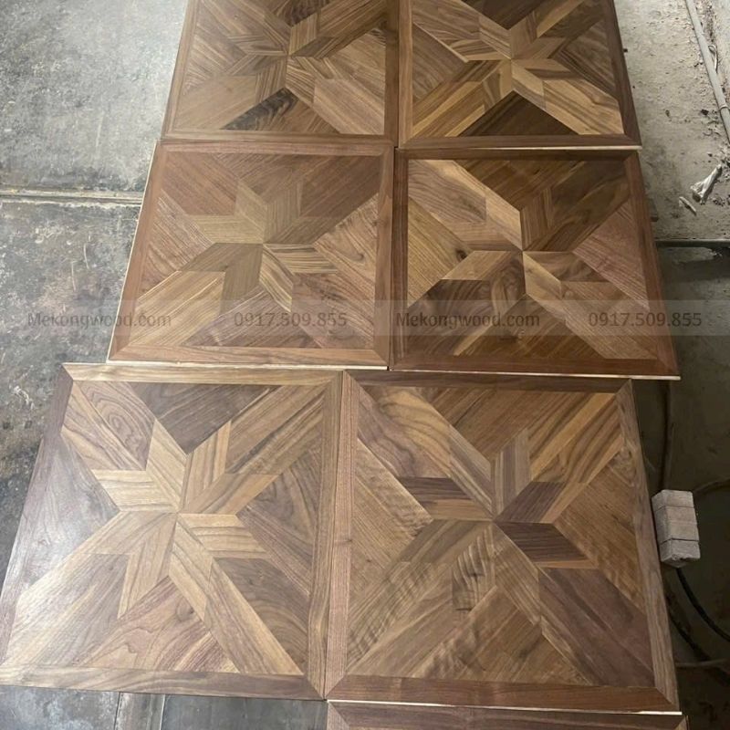 Hình ảnh sàn gỗ hoa văn tại Mekongwood
