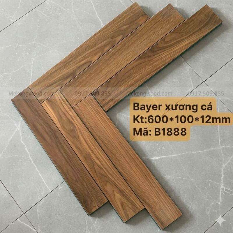 kích thước sàn gỗ xương cá phổ biến hiện nay