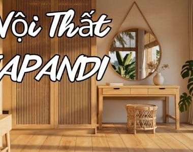 phong cách nội thất japandi