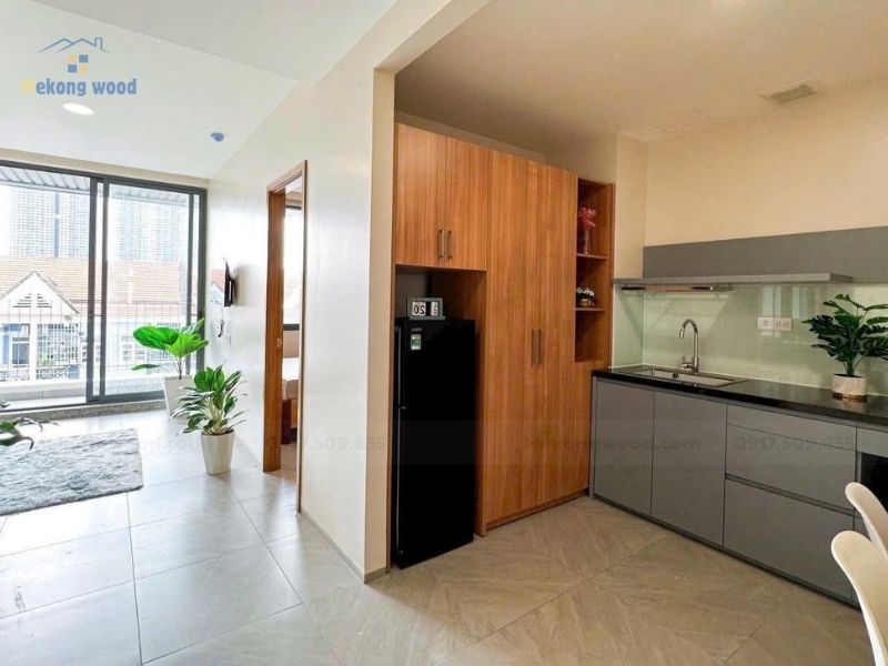 hình ảnh nội thất phòng bếp tại chung cư TPHCM