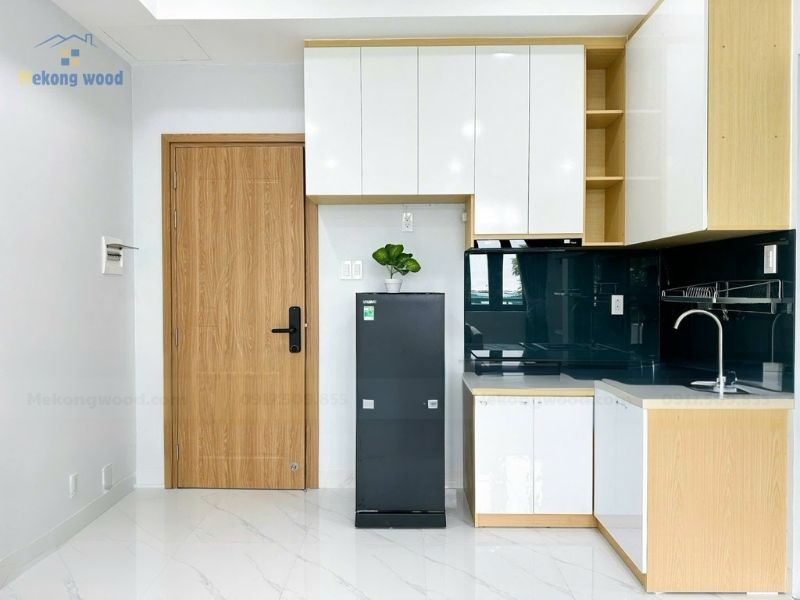 hình ảnh thiết kế phòng bếp nhỏ cho chung cư tại TPHCM