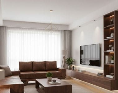 thiết kế nội thất chung cư 70m2 sang trọng và hiện đại
