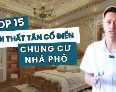 thumbnai nội thất phòng ngủ tân cổ điển cho chung cư nhà phố