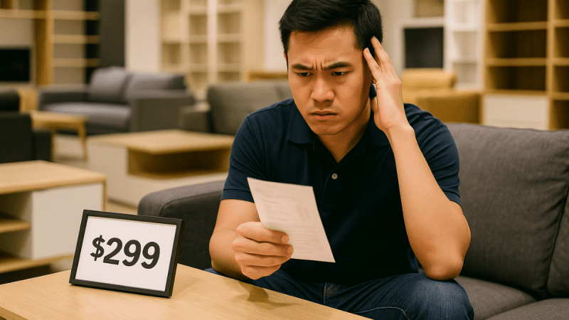 cảnh báo những chiêu đánh lừa giá khi mua nội thất giá rẻ