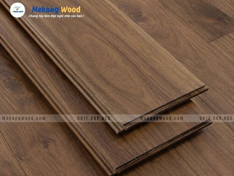 Hình ảnh về sàn gỗ óc chó