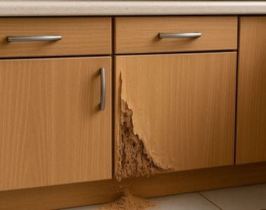 Tìm hiểu các nguyên nhân dấu hiệu tủ bếp bị mối mọt để phòng tránh