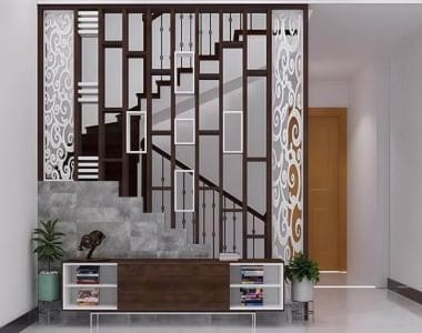 tổng hợp các mẫu vách ngăn cầu thang đẹp