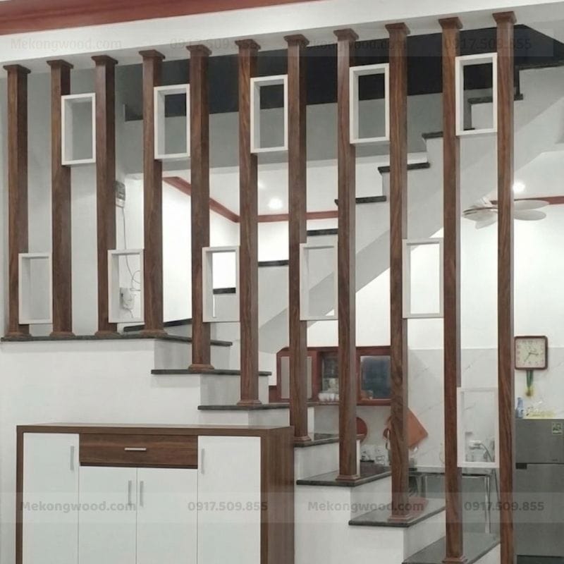 Hình ảnh mẫu vách ngăn hiện đại bằng nhựa