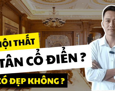 thiết kế nội thất tân cổ điển tại mekongwood