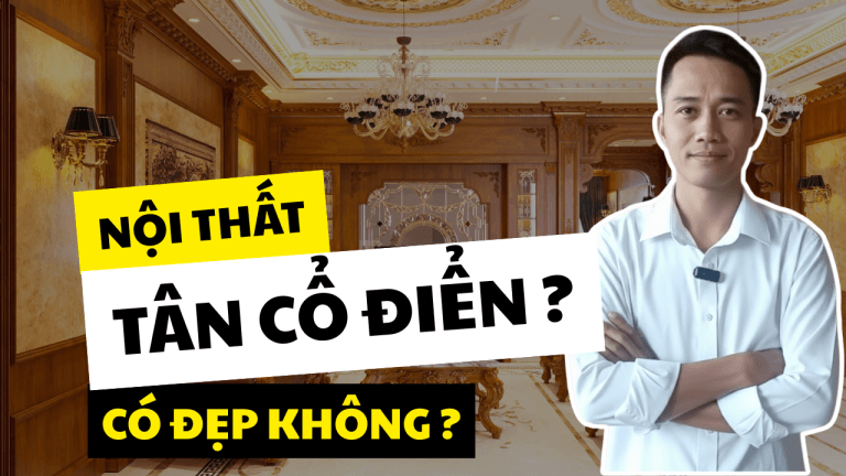 thiết kế nội thất tân cổ điển tại mekongwood