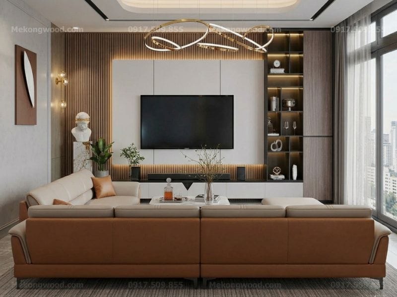 Hình ảnh mẫu phòng khách dành cho chung cư nhỏ