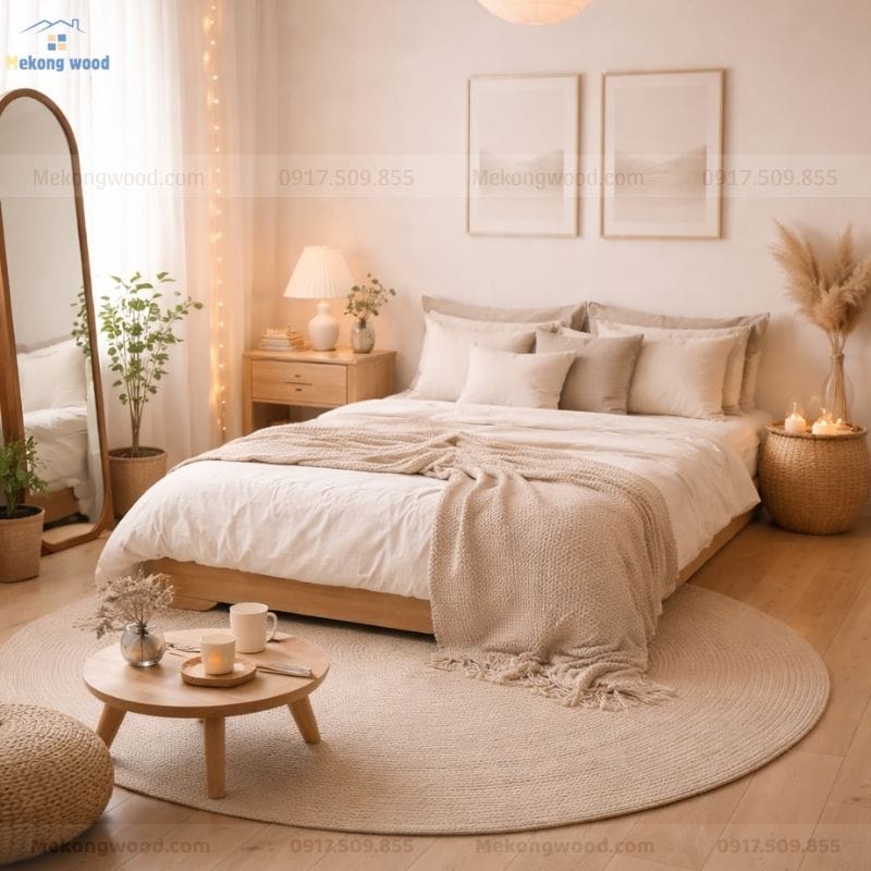 Decor phòng ngủ chill với các món đồ trang trí