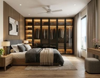 Thiết kế nội thất phòng ngủ 15m2