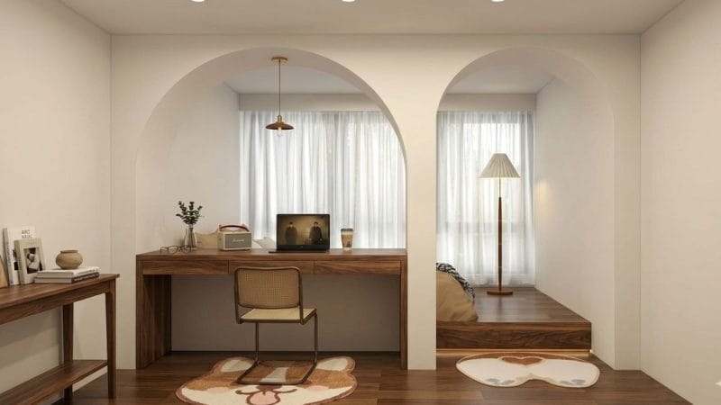 Hình ảnh mẫu thiết kế phòng ngủ 12m2 tại phường cai lậy Đồng Tháp