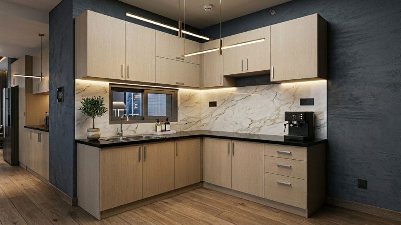 Tủ bếp nhựa có tốt không ? giá bao nhiêu 1m