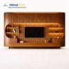 Decor Vách Tivi Kèm Kệ Trang Trí Phòng Khách