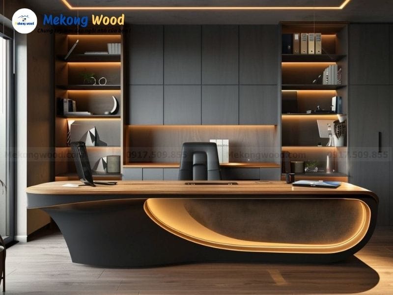 Thiết kế nội thất phòng giám đốc