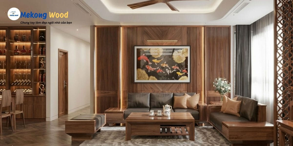 Mekongwood nhận thiết kế thi công nội thất trọn gói tại TPHCM