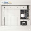 Hình ảnh tủ quần áo acrylic kèm bàn trang điểm