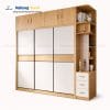 Tủ Quần Áo Cửa Kéo Ngang Gỗ Công Nghiệp