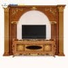 Vách Tivi Phòng Khách Tân Cổ Điển Sang Trọng