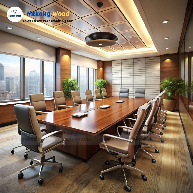 Thiết kê văn phòng họp cho doanh nghiệp