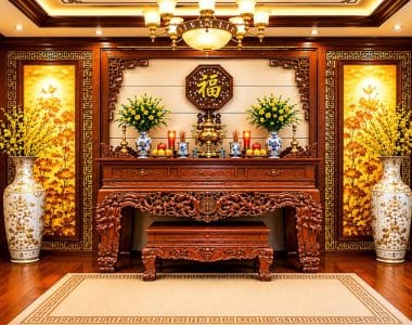 hướng dẫn trang trí phòng thờ chuẩn phong thủy