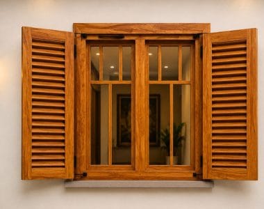 mẫu cửa sổ gỗ đẹp
