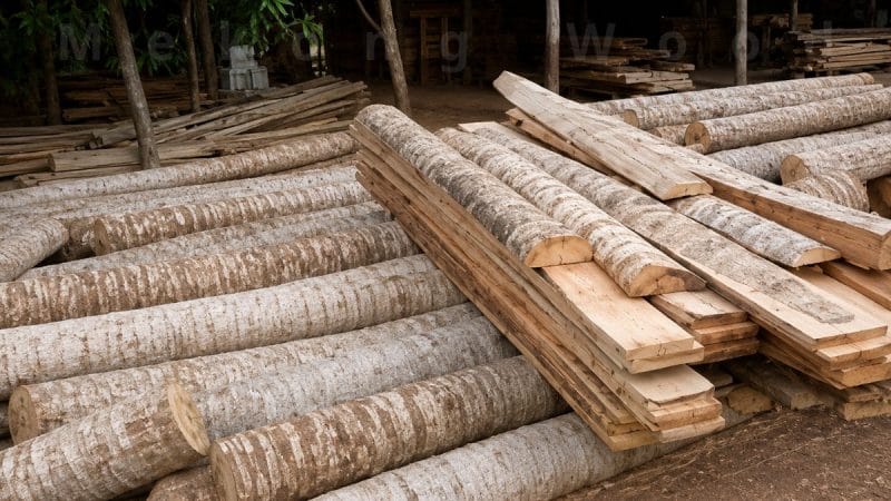 Hình ảnh gỗ dừa tại Mekongwood