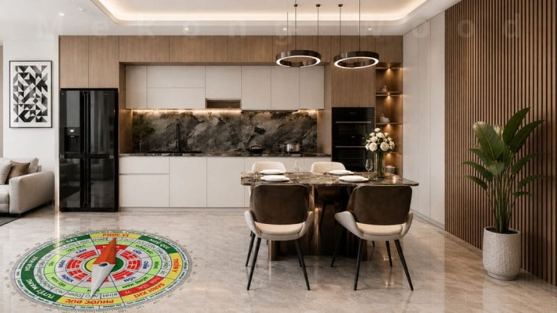 Tìm hiểu ý nghĩa phong thủy nhà bếp