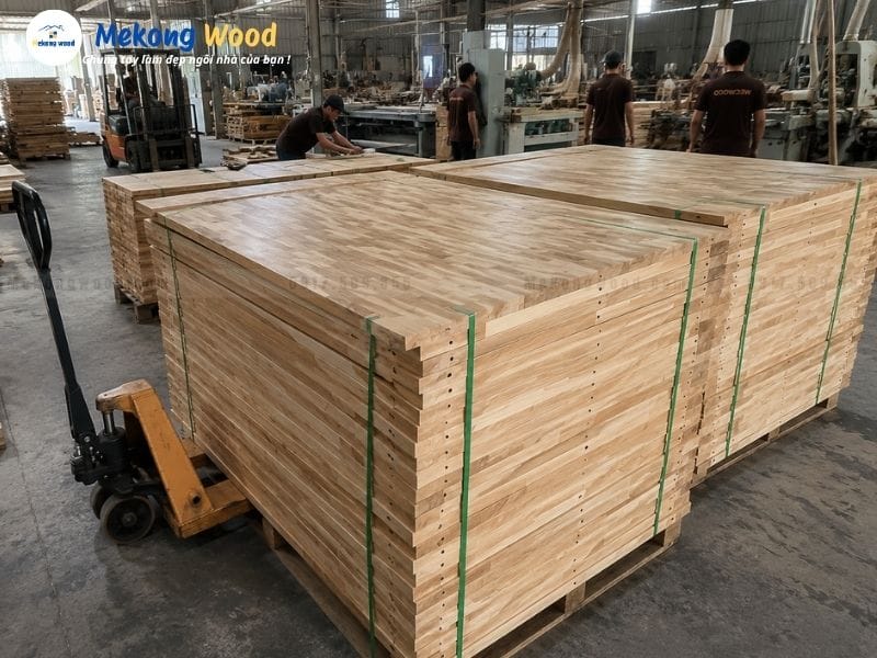 xưởng sản xuất và gia công nội thất mekongwood