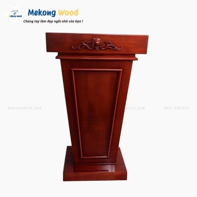 Bục phát biểu gỗ tự nhiên cao cấp