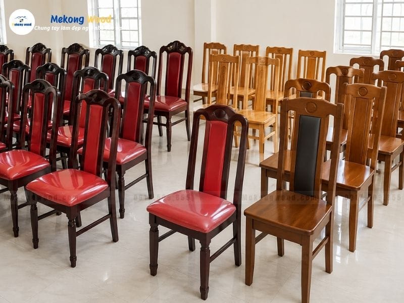 các mẫu ghế hội trường tại mekongwood