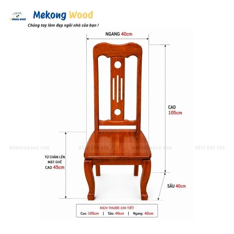 Kích thước bàn ghế hội trường chân quỳ gỗ tràm
