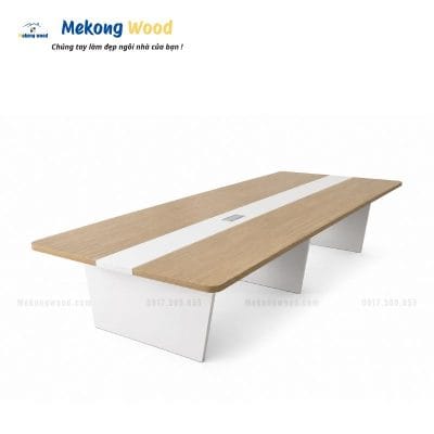 Mẫu bàn họp gỗ công nghiệp mdf hiện đại