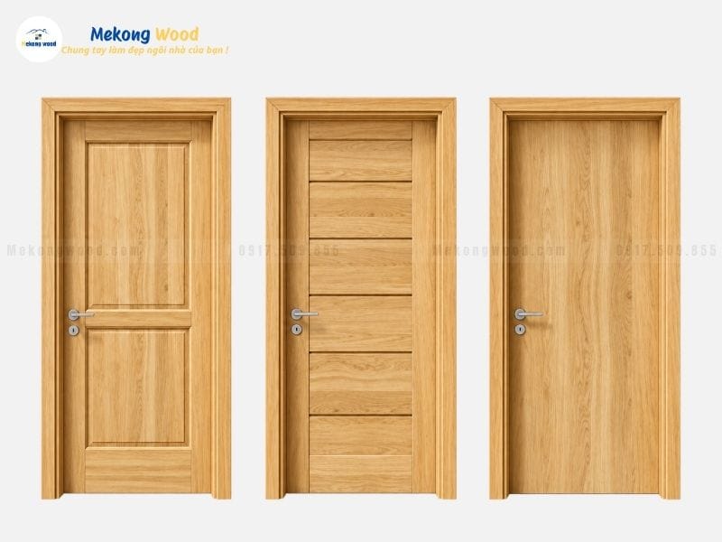 Các mẫu cửa gỗ thông đẹp và tinh tế