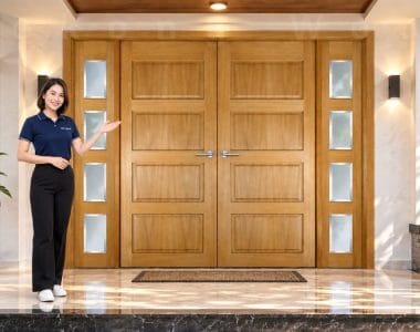 mẫu cửa gỗ sồi có tốt không?